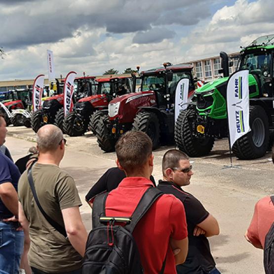 L’ensemble des acteurs du marché du tracteur a répondu présent avec leurs modèles de fortes puissance.