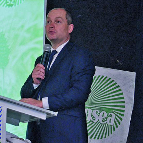 Sébastien Riottot, président de la FDSEA, appelle à « garder les moyens de production ».