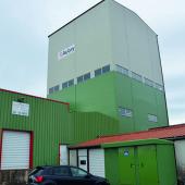 Après les conférences, le public est allé visiter la SARL Aubry, une usine de fabrication d’aliments pour animaux à Poinson lès Fayl.