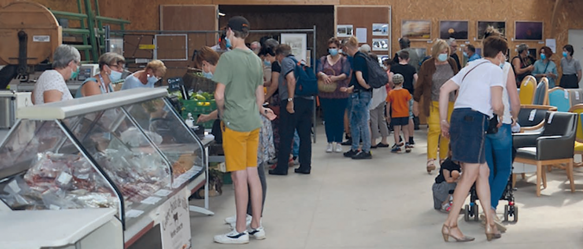 Le public a pu rencontrer artisans et entreprises, le 10 juillet, à la SARL Bouton à Outremecourt. Photo : DR