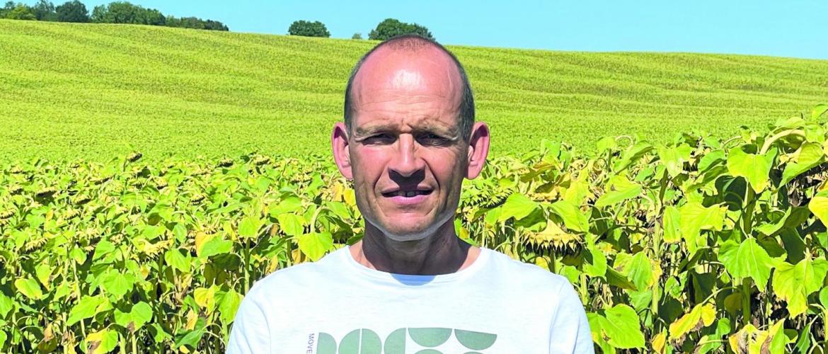Thierry Voirin, céréalier à Bricon, cultive du blé et des lentilles en filières durables. Thierry Voirin, céréalier à Bricon, cultive du blé et des lentilles en filières durables.