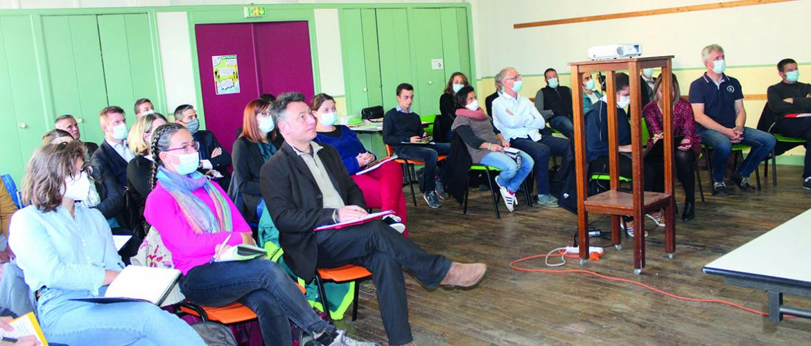 Les partenaires du PAI étaient tous présents pour assister à cette assemblée générale, au total plus de 30 personnes.