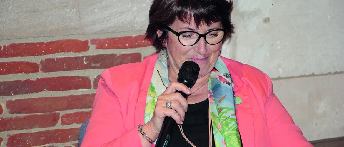 Marraine de l’évènement, Christiane Lambert a insisté sur l’importance de dialoguer. Avec ses proches ou des professionnels. Marraine de l’évènement, Christiane Lambert a insisté sur l’importance de dialoguer. Avec ses proches ou des professionnels.