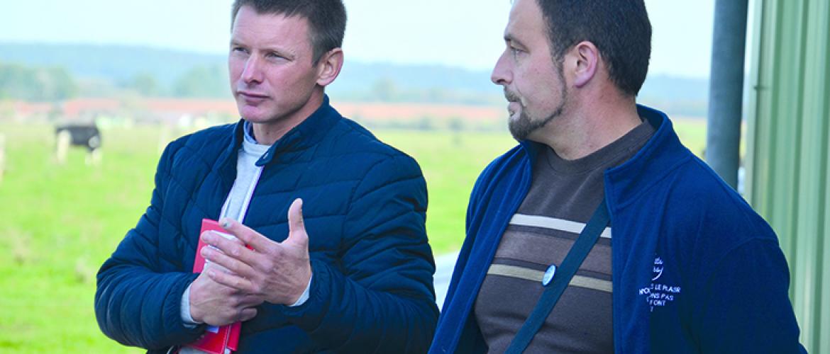 Le président de la FDPL 52 Florent Cressot et le trésorier de Sunlait Arnaud Laurent sont satisfaits de la décision du tribunal en faveur des producteurs laitiers. Le président de la FDPL 52 Florent Cressot et le trésorier de Sunlait Arnaud Laurent sont satisfaits de la décision du tribunal en faveur des producteurs laitiers.