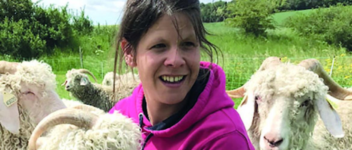 Le parcours passera par la ferme de Stéphanie Robert et ses chèvres angora. Le parcours passera par la ferme de Stéphanie Robert et ses chèvres angora.